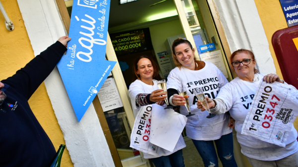 El 3.347, el 'Gordo' del Sorteo de Navidad 2018, en Cádiz. El 3.347, el 'Gordo' del Sorteo de Navidad 2018, en Cádiz.