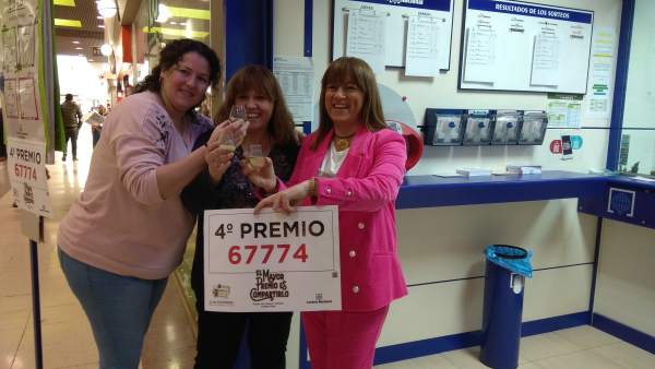 Cuarto premio 67774 vendido en Ciudad Real Cuarto premio 67774 vendido en Ciudad Real