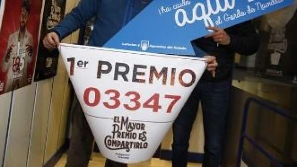 Gordo de Lotería de Navidad 2018, 3.347 Gordo de Lotería de Navidad 2018, 3.347