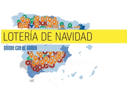 Dónde ha tocado el ‘Gordo’ y ciudades premiadas en la Lotería de Navidad 2018