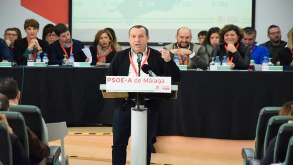 José Luis Ruiz Espejo, en el Comité Provincial del PSOE de Málaga José Luis Ruiz Espejo, en el Comité Provincial del PSOE de Málaga