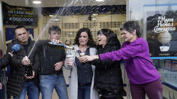 Gordo de la Lotería de Navidad en el concello de Teo, A Coruña Gordo de la Lotería de Navidad en el concello de Teo, A Coruña