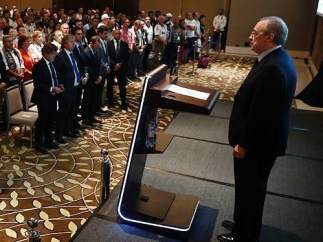 Minuto de silencio por Ángel Luis Heras en Abu Dhabi.