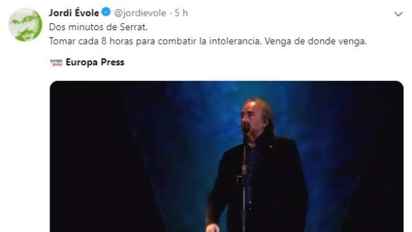Tuit de Jordi Évole Tuit de Jordi Évole