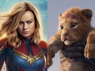 Capitana Marvel, El rey león y Star Wars IX
