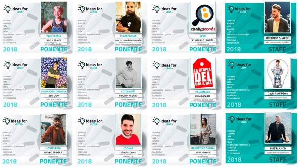 Participantes en 'Idesas For León'. Participantes en 'Idesas For León'.