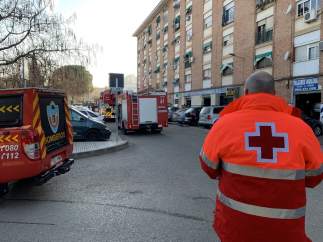 Incendio en Badajoz
