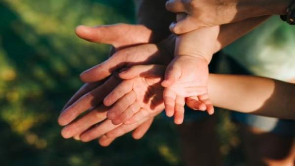 Adopción, familia, bebé Adopción, familia, bebé