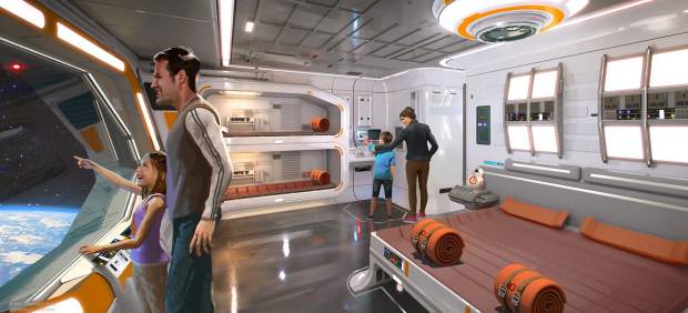 El hotel de 'Star Wars'