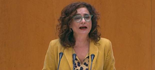María José Montero, ministra de Hacienda.