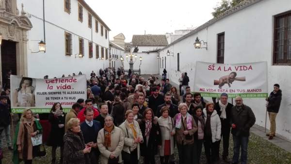 Concentración en contra del aborto y la eutanasia Concentración en contra del aborto y la eutanasia