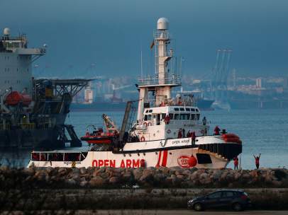Barco del Open Arms.