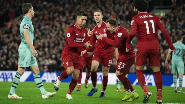 Liverpool vs. Arsenal. Liverpool vs. Arsenal.