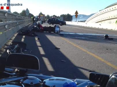 Accidente en Vilademuls