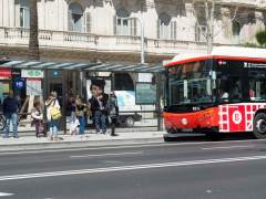 Autobús de TMB en Barcelona.