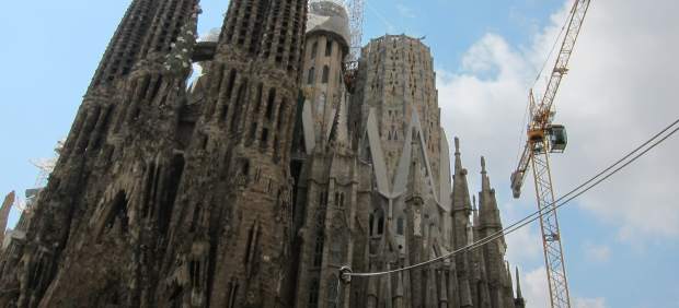 Fachada de la basílica de la Sagrada Familia