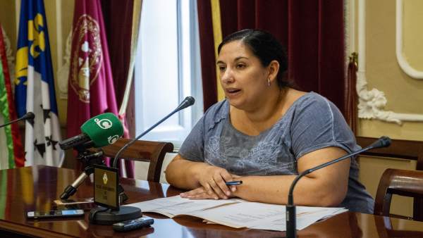 La edil de Asuntos Sociales, Ana Fernández La edil de Asuntos Sociales, Ana Fernández