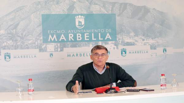 El edil de Marbella Javier García El edil de Marbella Javier García