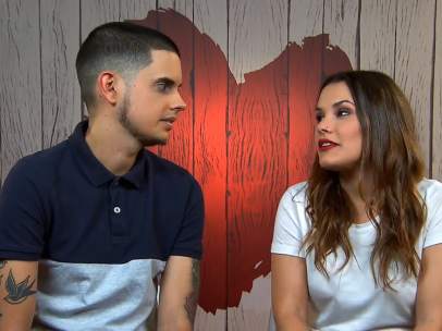 Luis y Esther, en 'First Dates'.