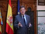 Puig en el brindis d'Any Nou a Castelló