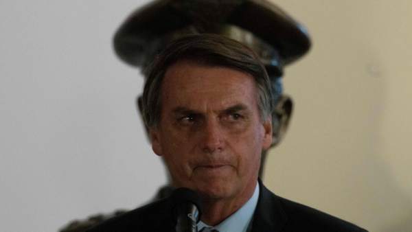 Bolsonaro, en la toma de posesión de su ministro de Defensa
Bolsonaro, en la toma de posesión de su ministro de Defensa