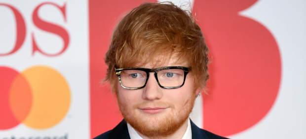 Ed Sheeran durante los 'Brit Awards 2018'