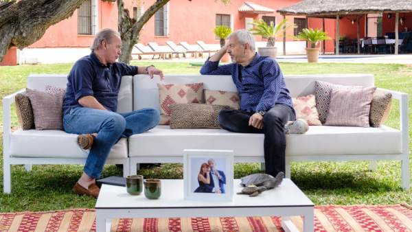 Carlos Sobera y Bertín Osborne, en 'Mi casa es la tuya'. Carlos Sobera y Bertín Osborne, en 'Mi casa es la tuya'.