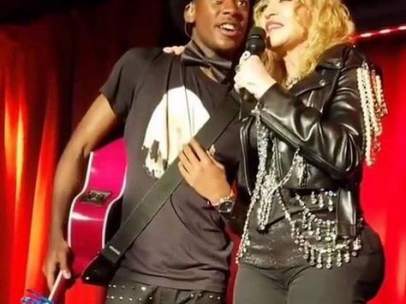 Madonna, en Año Nuevo