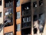 Incendio en Badalona