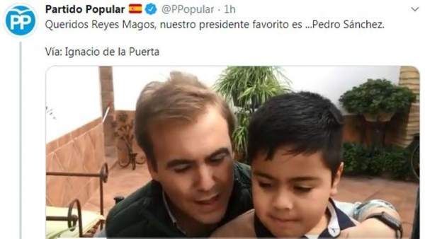 Tuit del PP Tuit del PP