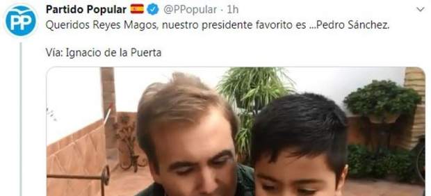 Tuit del PP