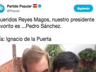 Tuit del PP