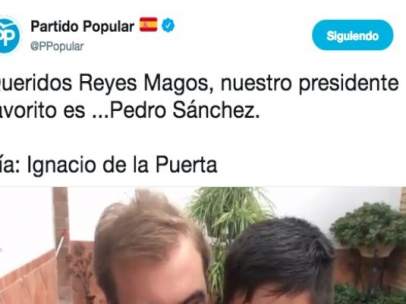 Tuit del PP