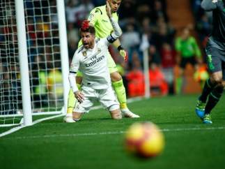 El capitán del Real Madrid, Sergio Ramos