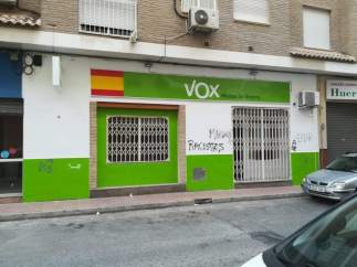Imagen de la sede de Vox en Molina de Segura