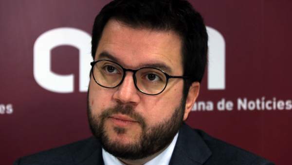 El vicepresidente del Govern, Pere Aragonès. El vicepresidente del Govern, Pere Aragonès.