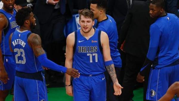 Luka Doncic, con Dallas Mavericks. Luka Doncic, con Dallas Mavericks.