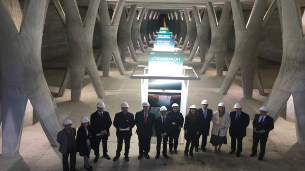 La secretaria de Medio Ambiente y Sostenibilidad, M. Subirà, en la inauguración La secretaria de Medio Ambiente y Sostenibilidad, M. Subirà, en la inauguración
