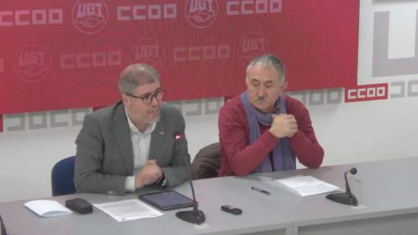 Unai Sordo y Pepe Álvarez Unai Sordo y Pepe Álvarez