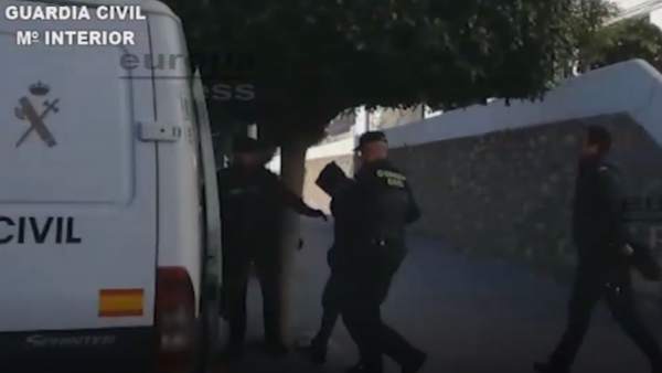 Uno de los detenidos de Callosa d'En Sarrià Uno de los detenidos de Callosa d'En Sarrià