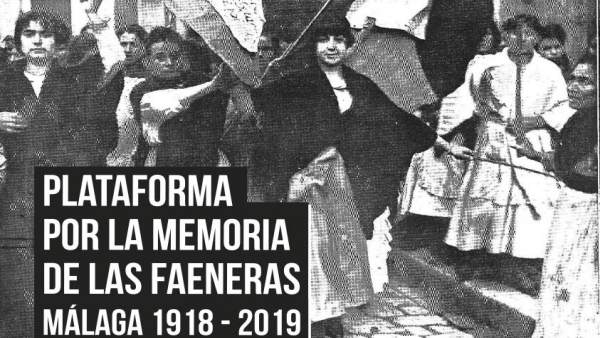 Cartel de la conferencia sobre las faeneras de Málaga Cartel de la conferencia sobre las faeneras de Málaga