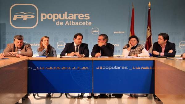 Paco Núñez, en Comité Dirección PP Albacete Paco Núñez, en Comité Dirección PP Albacete