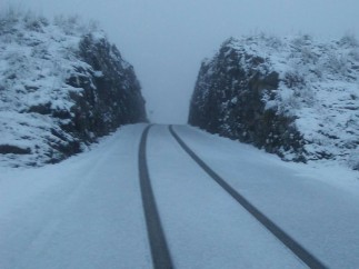 Nieve, Serra de Tramuntana, tiempo