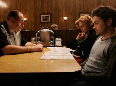Escena final de 'Los Soprano'