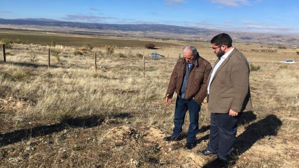 El presidente de la Diputación visita uno de los puntos de trabajo. 10-1-2019 El presidente de la Diputación visita uno de los puntos de trabajo. 10-1-2019