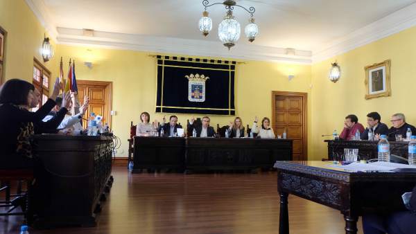 Pleno del Ayuntamiento de Tarazona. Pleno del Ayuntamiento de Tarazona.