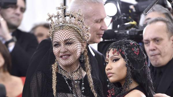 Madonna y Nicki Minaj Madonna y Nicki Minaj