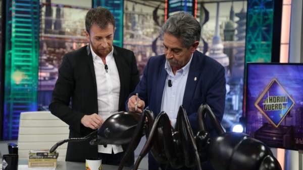 Miguel Ángel Revilla, en 'El hormiguero'. Miguel Ángel Revilla, en 'El hormiguero'.