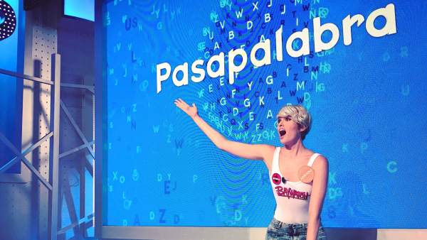 Adriana Abenia, en 'Pasapalabra'. Adriana Abenia, en 'Pasapalabra'.