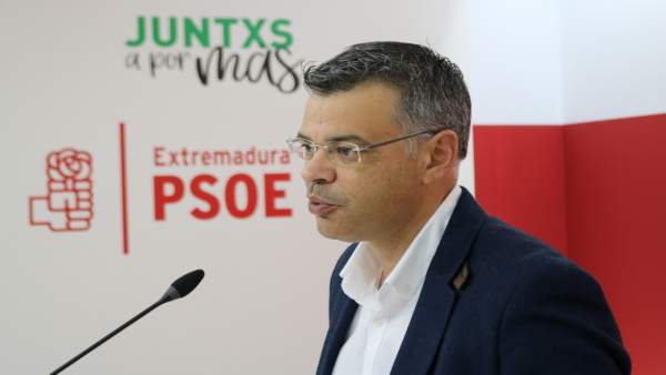 Portavoz PSOE de Extremadura, Juan Antonio González Portavoz PSOE de Extremadura, Juan Antonio González